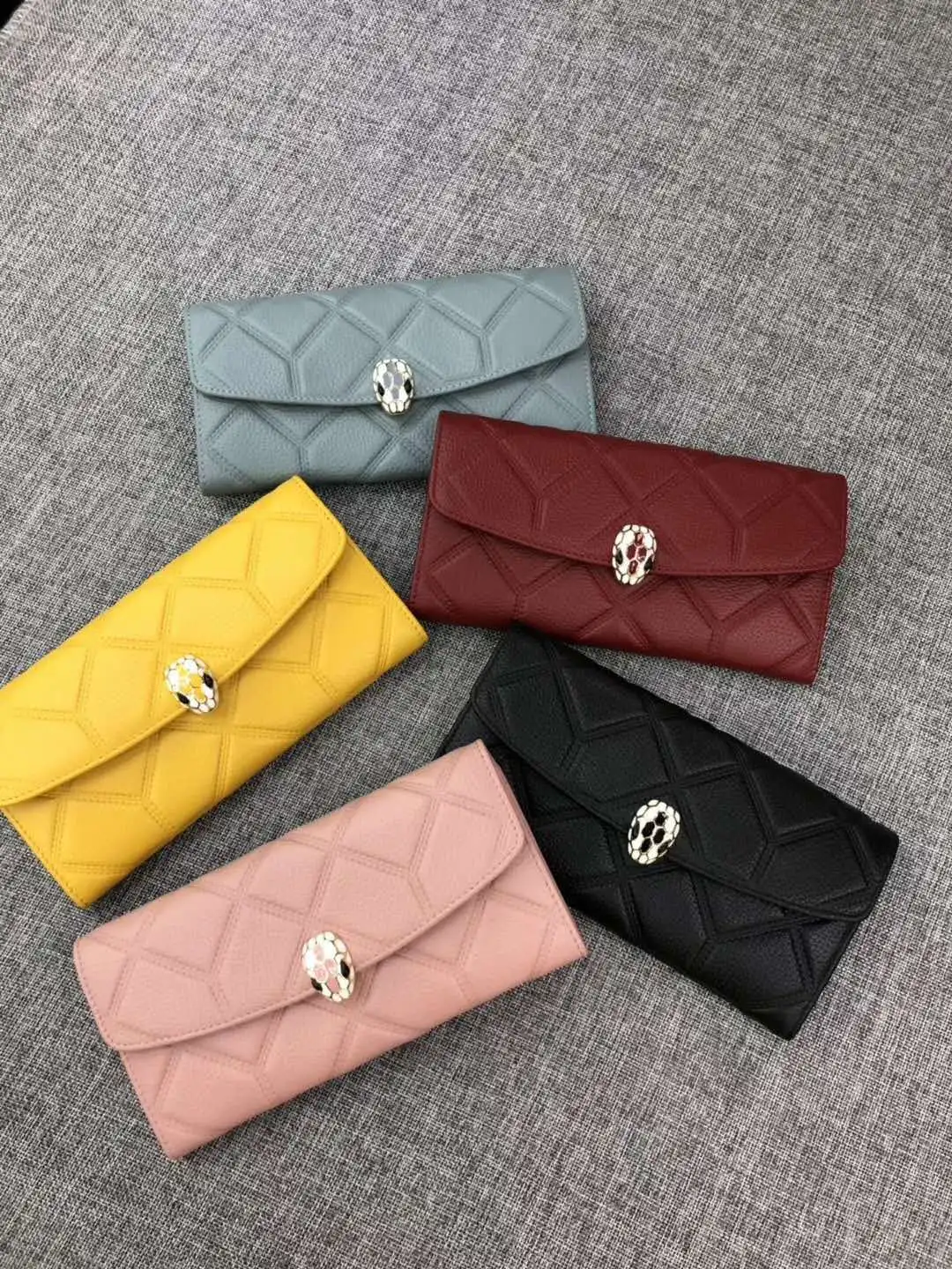 

New Style Large-Volume Full-grain Leather Multifunctional Wallet Customizable Hardware High-End Glorious Leather Handfeel Soft A