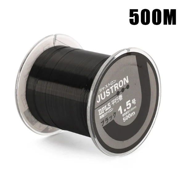 Black 500M Новая низкая цена, 500 м сильный качество нейлон Рыбалка леска 2LB 4LB 6LB 8LB 10LB 12LB 16LB 20LB 25LB 30LB 35LB - Цвет: Black 500M