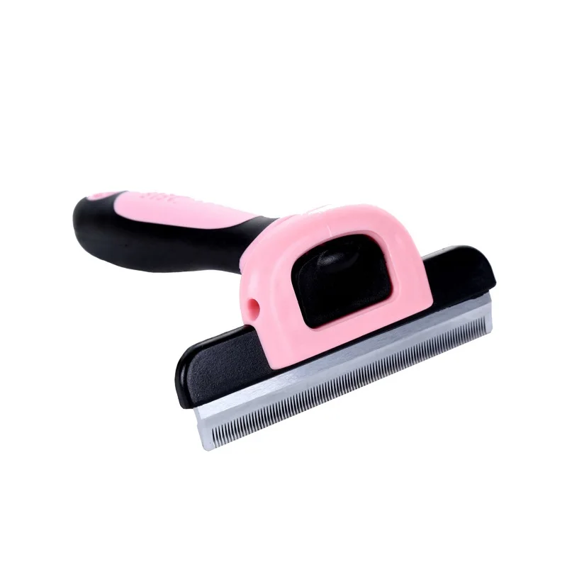 

Detachable Pet Comb Hair Remover Brush Dog Short Medium Hair Combs Grooming Tools Stainless Steel Blade ABS Handle For Cats Dogs