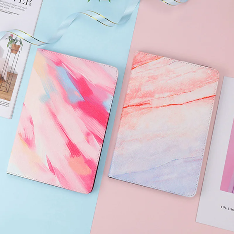 Case For ipad Pro 11 inch 2018 Ultra-thin marble painting Folding Folio Stand protective Cover For Apple ipad Pro 11 Smart Case (11)