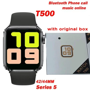 

Smartwatch IWO13 T500 Series 5 Bluetooth Call 44mm Smart Watch Heart Rate Monitor Blood Pressure for IOS Android for apple watch