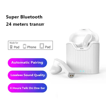 

H19T tws Earbuds wireless Bluetooth 5.0 earphone with mircophone Mini Portable headset TWS Wireless Headphones sport handfree