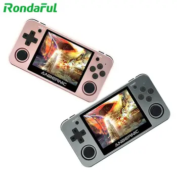 

Video Game Consoles RG350M Handheld Retro Games Gamepad Built-in 10000 Games with 3.5 Inch IPS Screen Gaming Consola