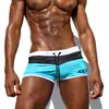 Mens Swim Trunks Swimming Shorts For Men Swimwear AQUX Sexy Boxer Briefs Gay Swimsuit Man Bathing Suit 2022 Beach Wear zwembroek ► Photo 1/6