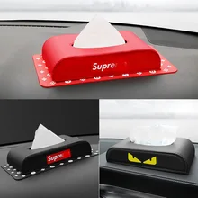 SUP47-Car коробка ткани черный красный личности салфетка кожа Насосная машина с творческой автомобиль поставки