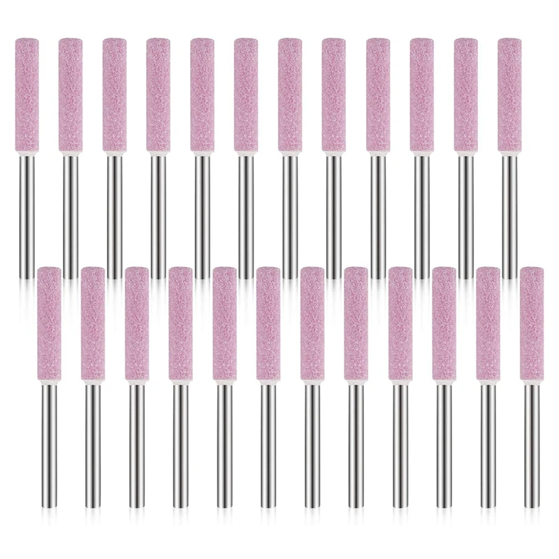 24 Pack Chainsaw Sharpener Grinding Stones Polishing Tool for 3/16 Inch/ 4.8 mm | Инструменты