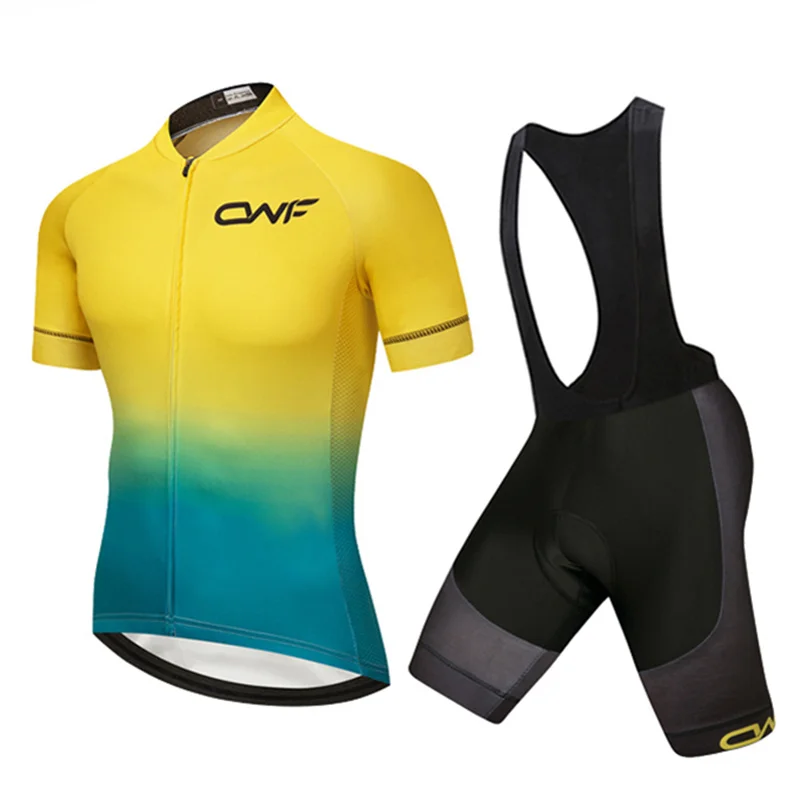 men cycling set Высококачественная Мужская одежда для велоспорта, комплект одежды для велоспорта, дышащая одежда с защитой от ультрафиолета, велосипедная одежда с коротким рукавом, комплекты для велоспорта - Цвет: men cycling set