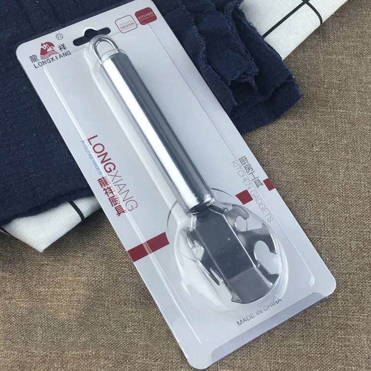 Long Xiang Creative Gadgets Stainless Steel Multi-functional Bowl Clip Handle Dish Clamp Maker Bottle Opener Steel Shank up Dish