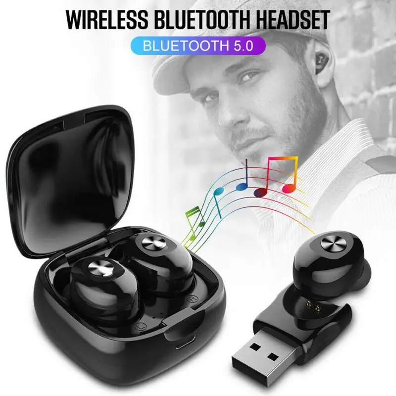 TWS-стереонаушники XG12 с поддержкой Bluetooth 5 0 и микрофоном | Электроника