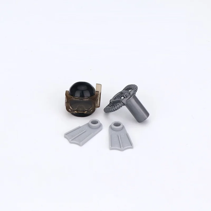 Accessori Per Muta Da Sub Diy Army Swat Police Army Soldier Arma Militare Playmobil City Figures Parts Blocks Model Mini Toys