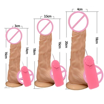 Remote Control Realistic Dildo Vibrators Huge Penis Strap On Godemichet Female Masturbator Exotic Accessories Sex Toys For Women 2