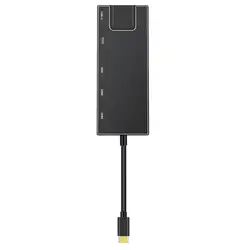 Многофункциональная док-станция type-c к HDMI 2 порта USB3.0 SD TF карта чтения гигабитный сетевой порт PD HUB 7 в 1