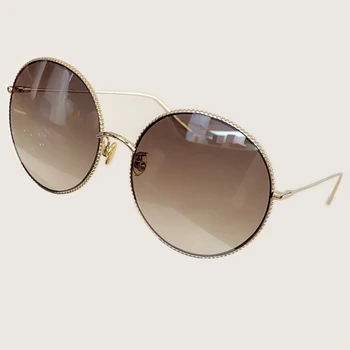 

Round Sunglasses Women Men Vintage Brand Designer Metal Frame Mirror Sun Glasses Oculos Feminino