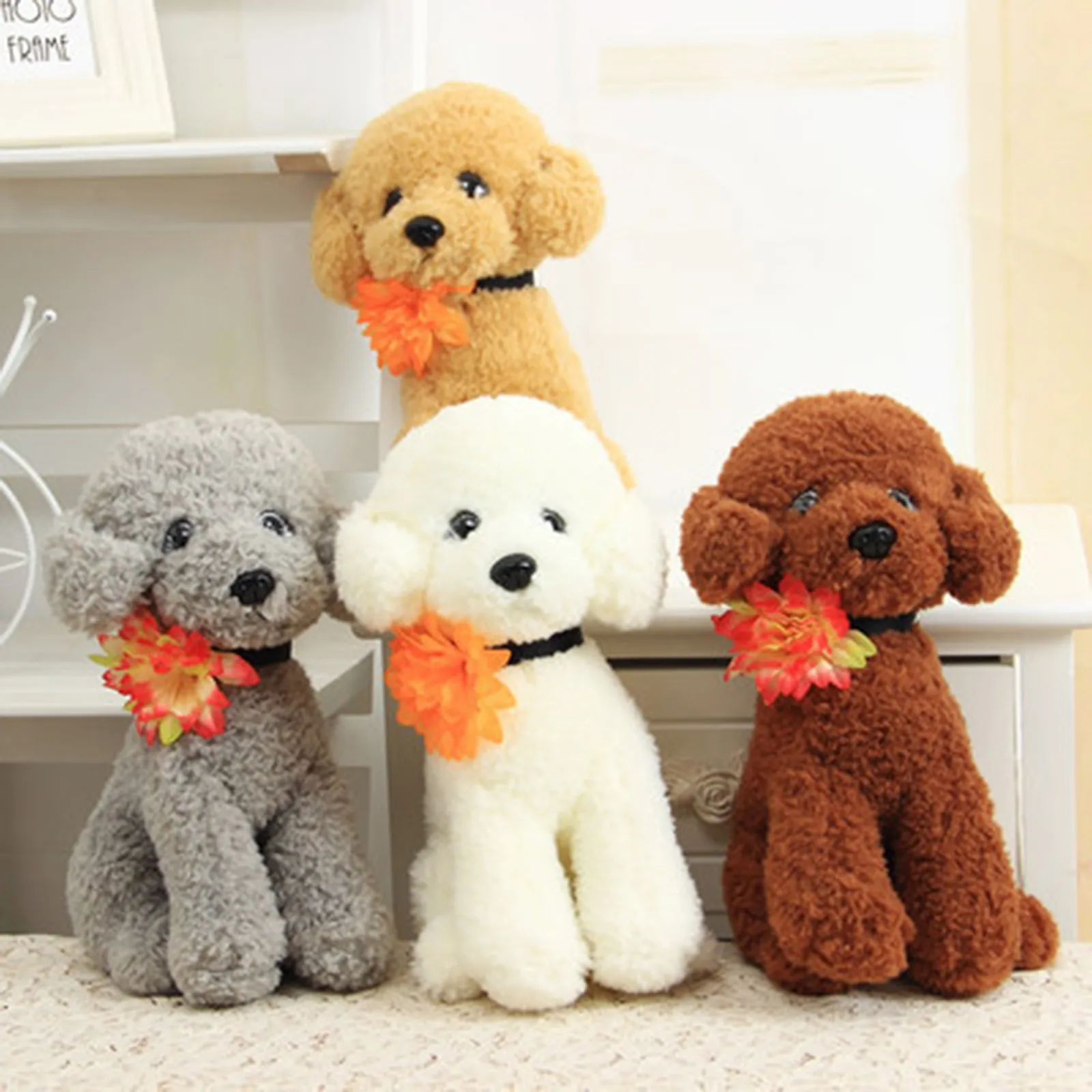 Kawaii Мягкое Животное s игрушка плюшевая Тедди собака кукла милая - Цена: 515,95 - 821,79 руб.