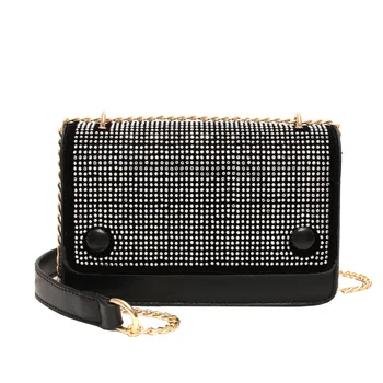 

Women's Bag Shoulder Messenger Small Square Wild Chain Bag 2020 New Fashion Simple Wild Casual Temperament Trend H1