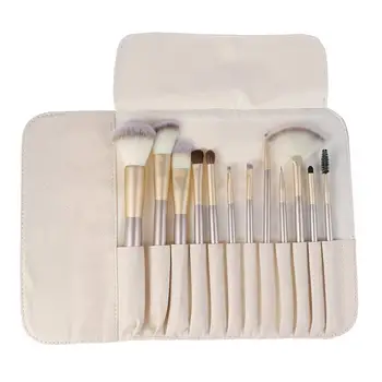 

12pcs Makeup Brush Portable Wooden Handle Professional Soft Durable Blending Brush for Women