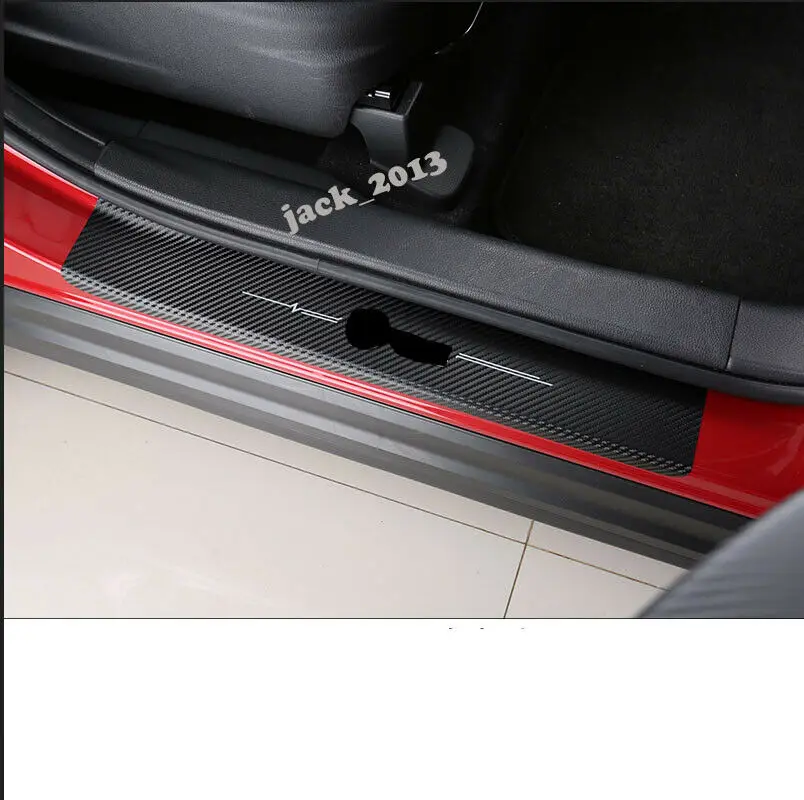 8 шт накладки на пороги потертости предохранительные щитки кожа для Mitsubishi Eclipse Cross