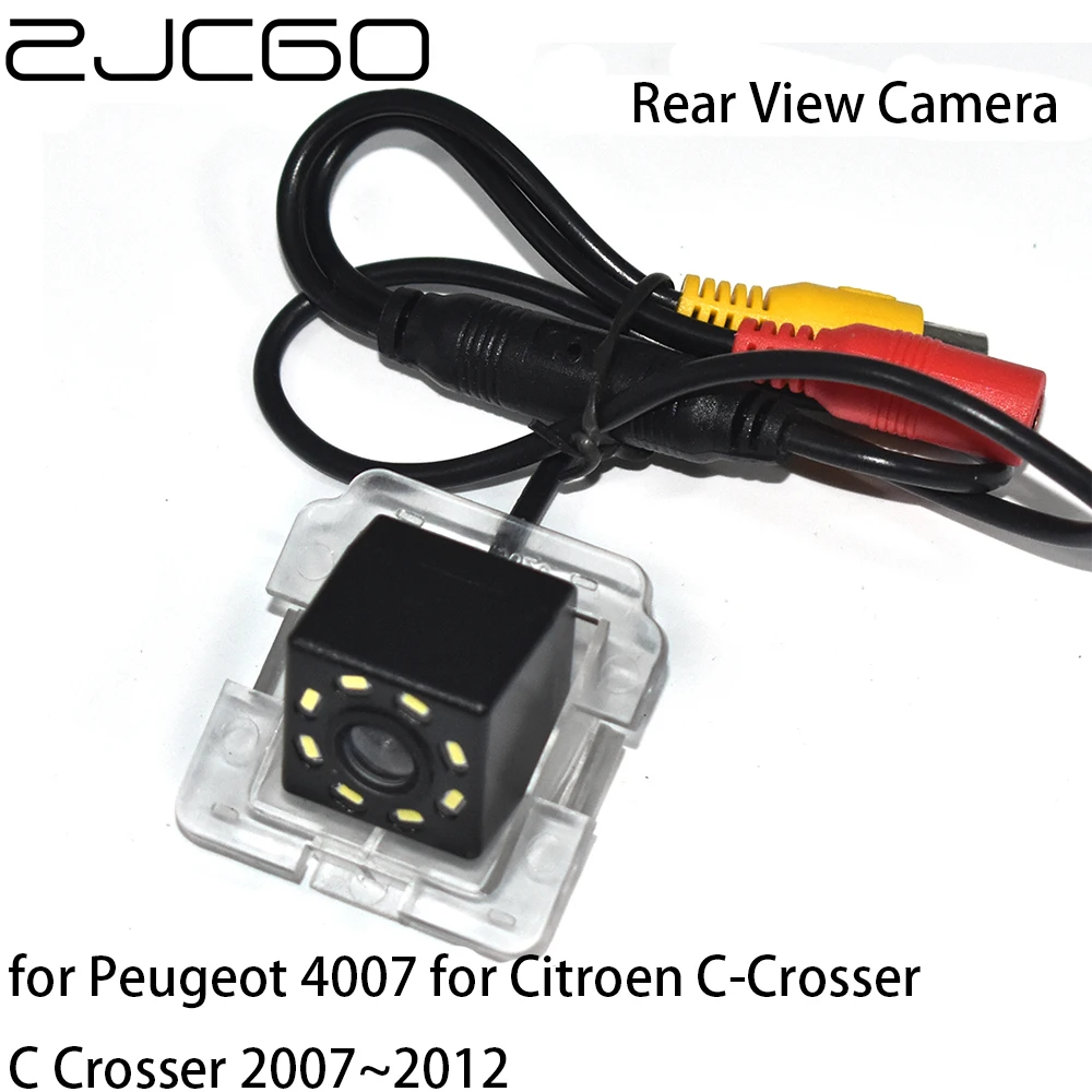 ZJCGO CCD HD Автомобильная камера заднего вида водонепроницаемая парковочная для Peugeot