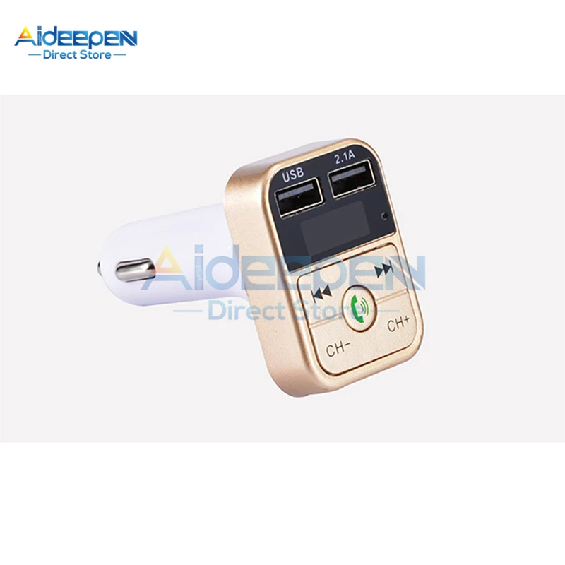 Автомобильный Bluetooth MP3 плеер Авто fm-передатчик Беспроводной Громкая связь аудио приемник 2.1A двойной USB быстрое зарядное устройство автомобильные аксессуары