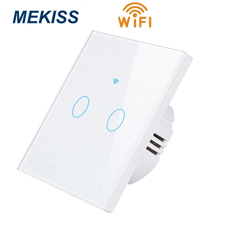 MEKISS ЕС сенсорный выключатель света поддерживает WIFI сетевое подключение