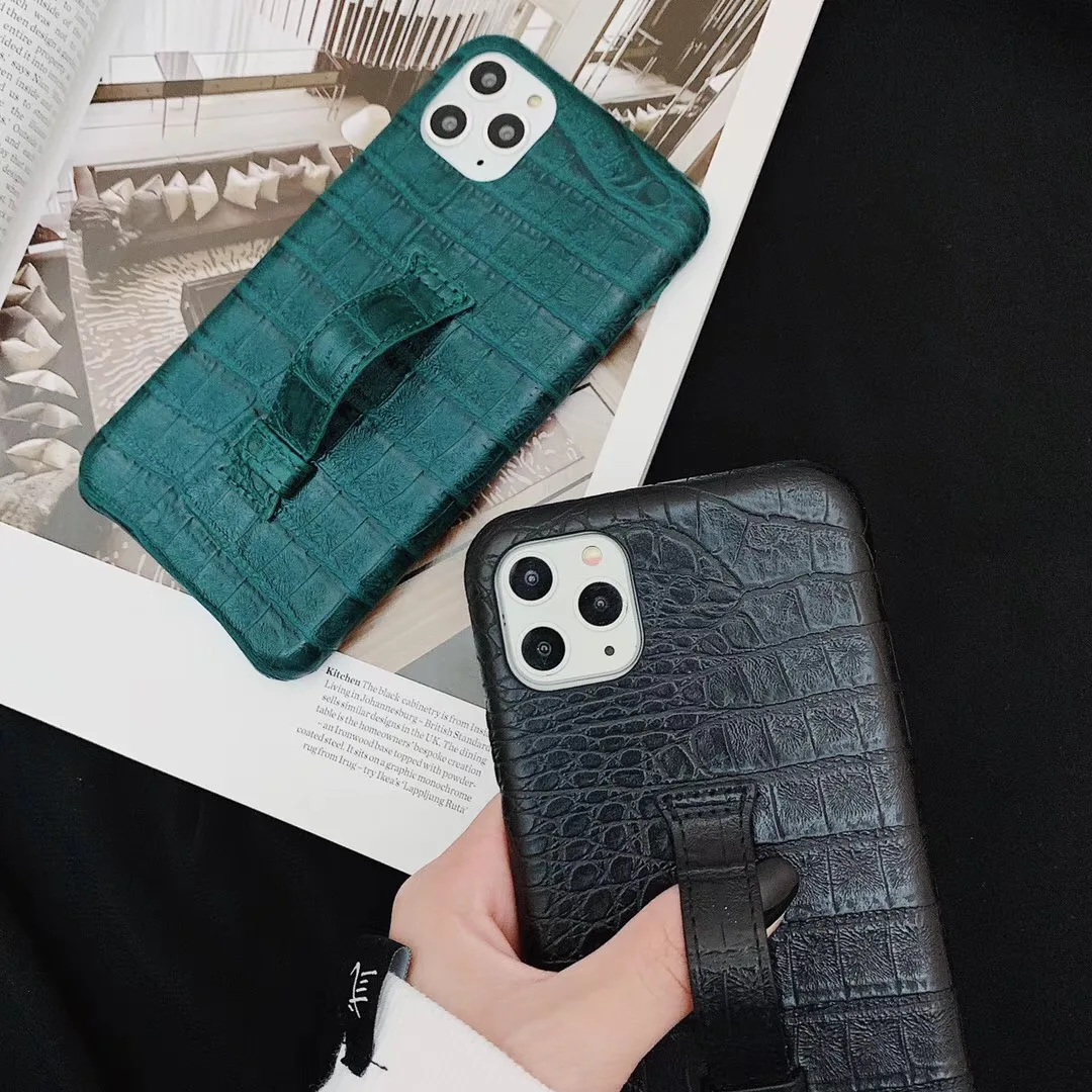 Деловая винтажная Роскошная крокодиловая оболочка для iPhone11 PRO MAX XR XSMAX 7 Plus