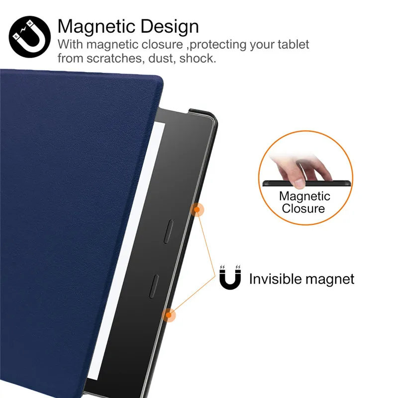 Чехол для Amazon All-New Kindle Oasis 3 тонкий защитный чехол для Kindle Oasis 2 release " E-reader+ пленка для экрана+ стилус