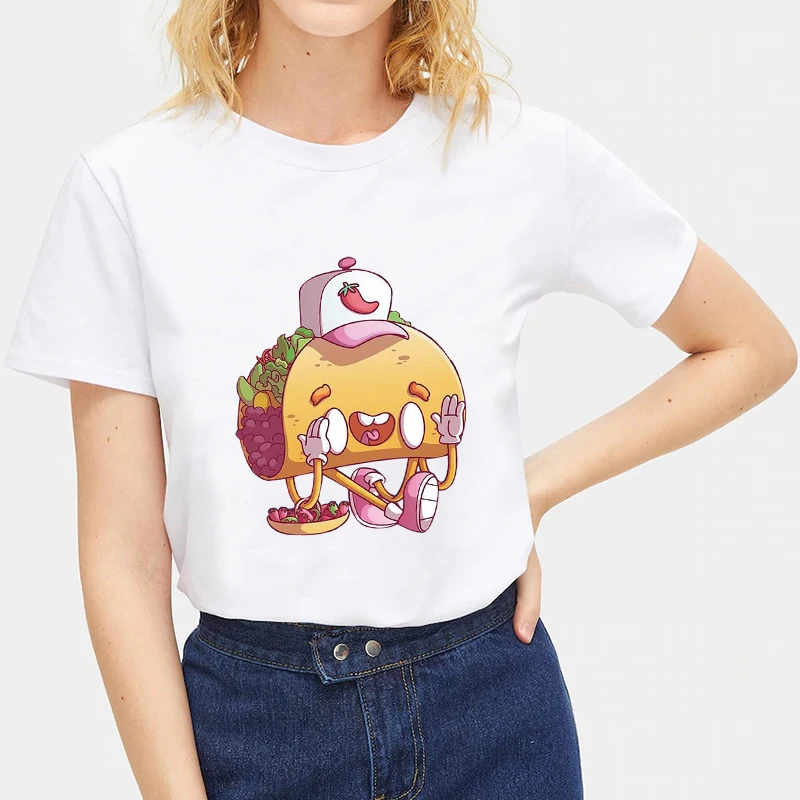 Личи повседневное Цвет блок круглый вырез горловины женские футболки