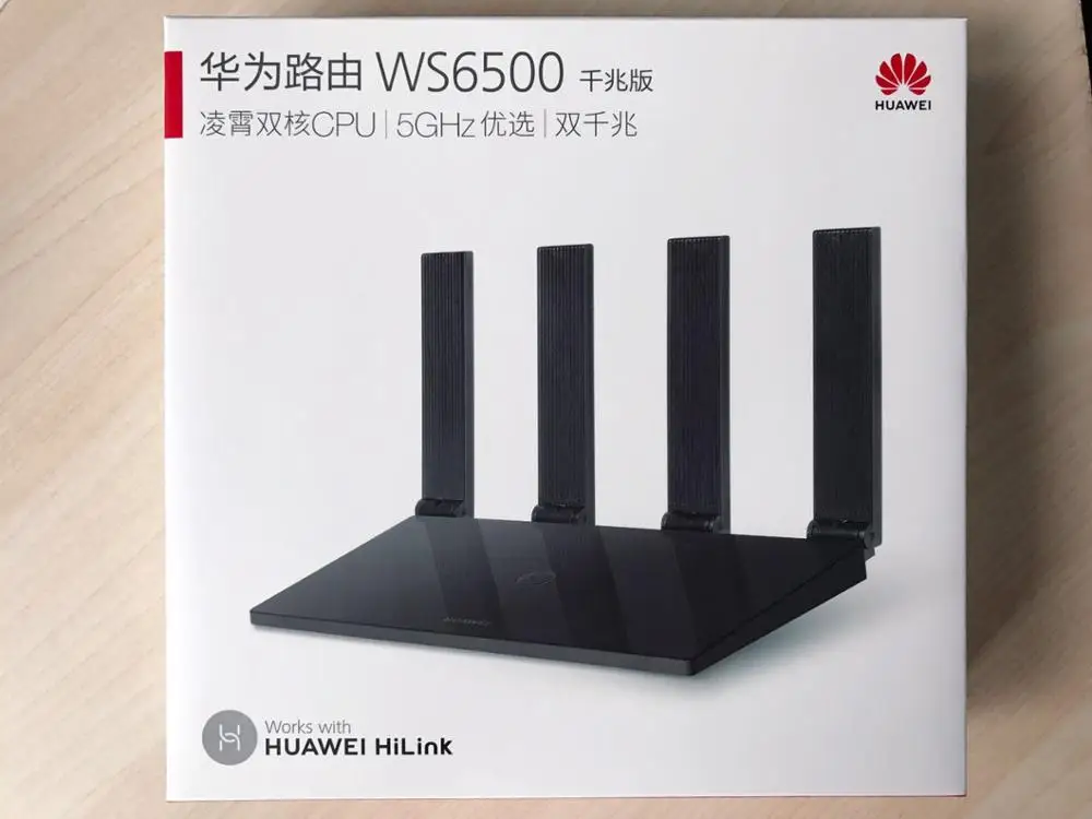 Huawei WS6500 гигабитный двухъядерный 2,4 ГГц+ 5 ГГц двухчастотный 1200 Мбит/с Расширенная четырехъярусная антенна слепой доступ к smart APP - Цвет: WS6500 Gigabit