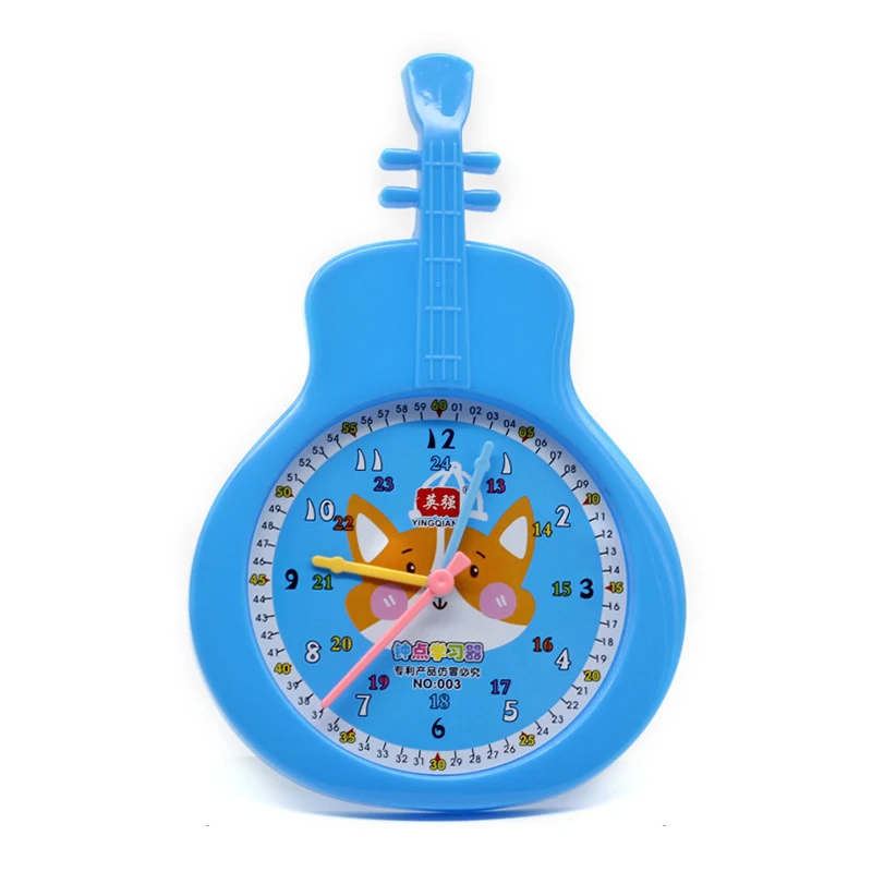 Fashion Kids Music Toys Learn To Tell Time Clock Model Teaching Kids Baby Early Learning Intelligence Toys Gifts For Children