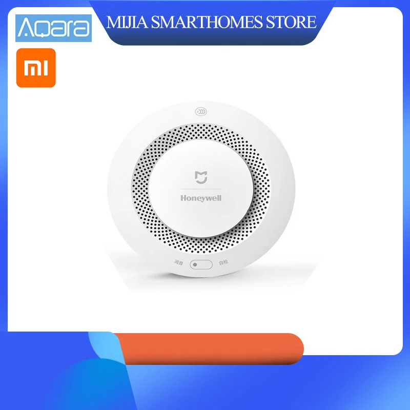 

Xiaomi Mijia Home Alarm Fire Alarm Detector Remote Control Audible Visual Alarm Notification Work With Mi Home APP