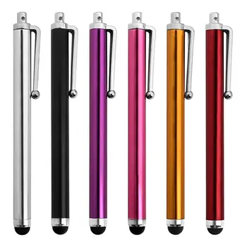 

Light Mobile Phone Tablet Capacitive Pen 6 Color Set Writing on Electronic