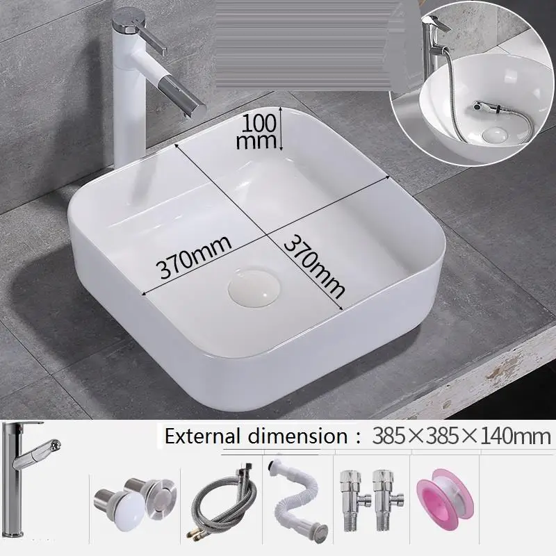 Banyo Bagno Para Vanity Lavatorio Wasbak Black Waschbecken De Lavandino Pia Lavabo Cuba Banheiro Ванная раковина умывальник - Цвет: Number 2