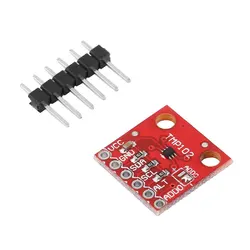 Mini TMP102 Digital Temperature Sensor Module Breakout Board Two Wire I2C Serial Interface Fitering Capacitor Pull Up Resistor Mini TMP102 Digital Temperature Sensor Module Breakout Board Two Wire I2C Serial Interface Fitering Capacitor Pull Up Resistor