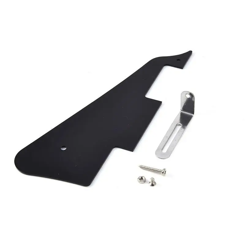 black Электрогитара Pickguard 1 слойный гитарный скретч пластина для Gibson Les Paul LP гитарные Запчасти и аксессуары - Цвет: black