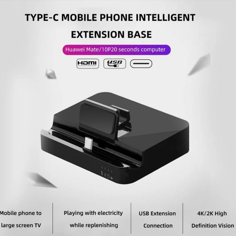 USB C к HDMI USB 3,0 устройство для чтения карт SD TF type-C концентратор Док-Станция Адаптер для нового Macbook Chromebook samsung S8