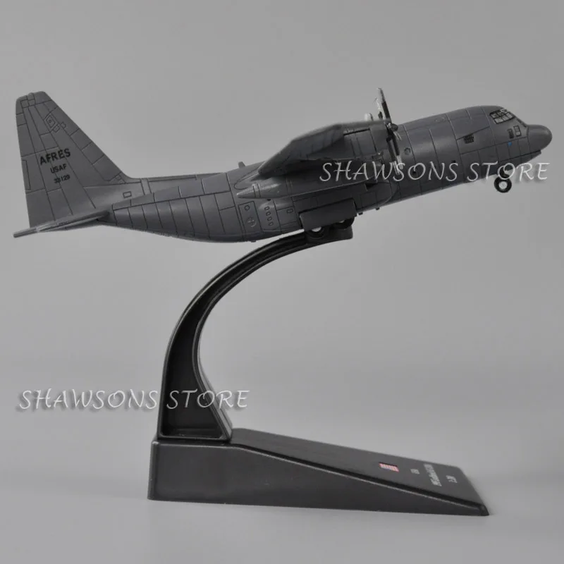 Литой военный самолет модель игрушки 1:200 Lockheed AC-130A истребитель миниатюрный самолет Реплика