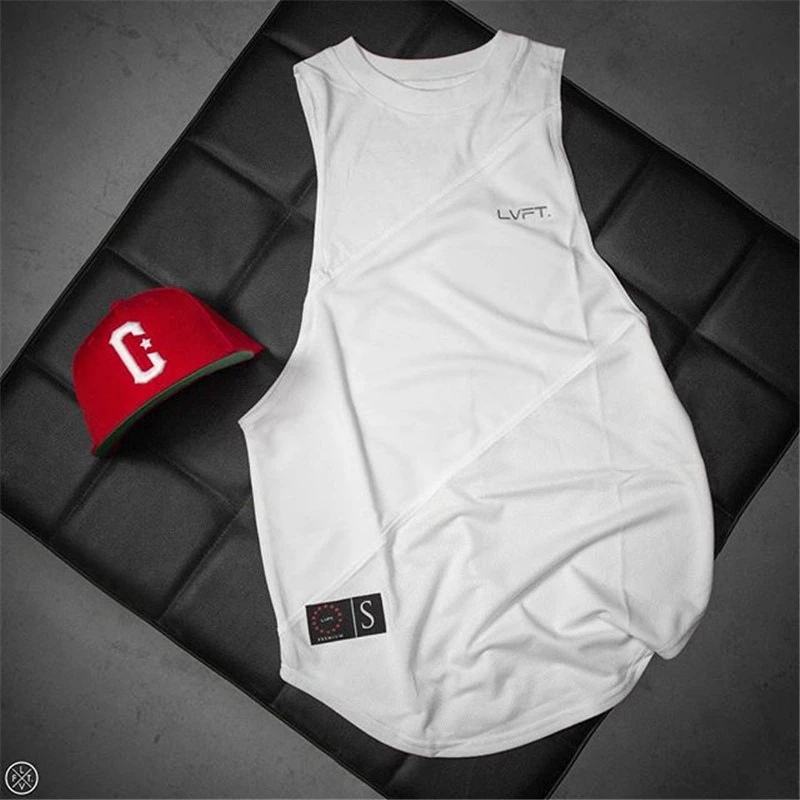 Summer Newest Brand Mens Tank Top Curved Hem Patchwork Gyms Stringers Vest  Bodybuilding Clothing Fitness Man Tanks Tops - Tank Tops - AliExpress