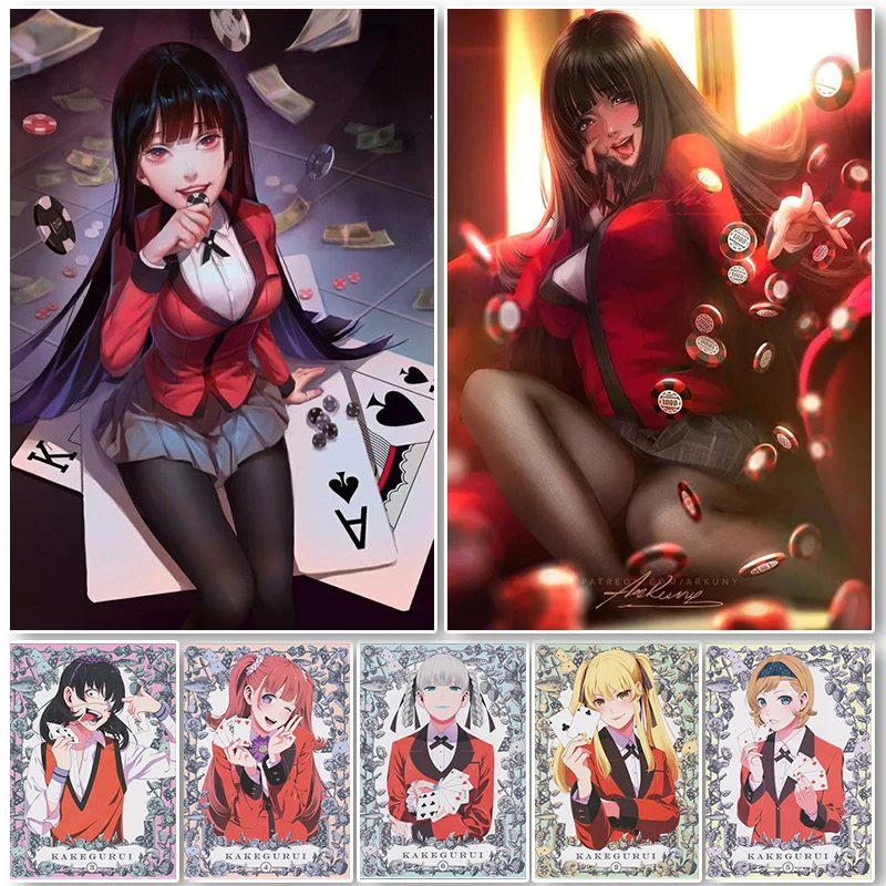 Kakegurui Anime Wall Scroll Poster (16x22) Inches