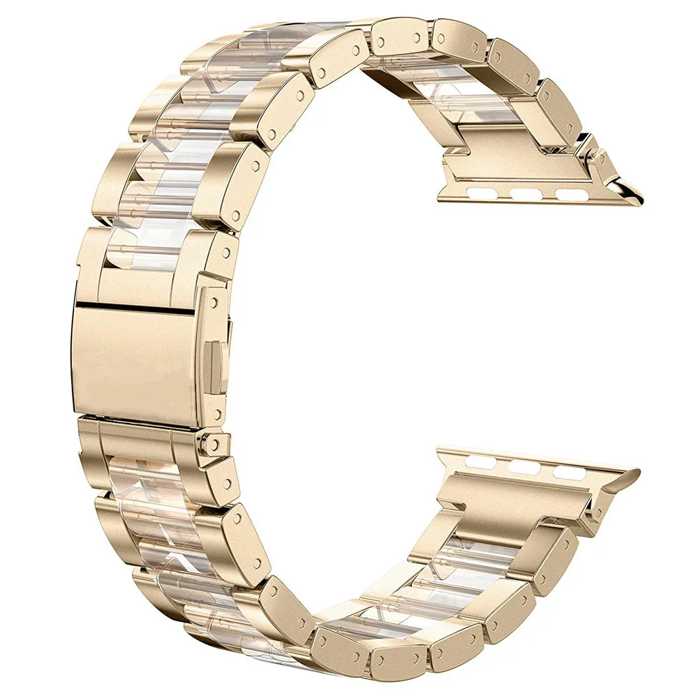 C13 Роскошный металлический ремешок из нержавеющей стали для Apple Watch, ремешок 38 мм, 42 мм, браслет для iwatch серии 5, 4, 3, 2, 1 - Цвет ремешка: C13