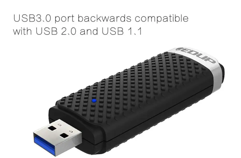 EDUP 802.11AC беспроводной USB wifi 5 ГГц адаптер высокоскоростной 1200 Мбит/с wifi приемник двухдиапазонный 2,4G& 5 ГГц USB 3,0 USB ethernet адаптер