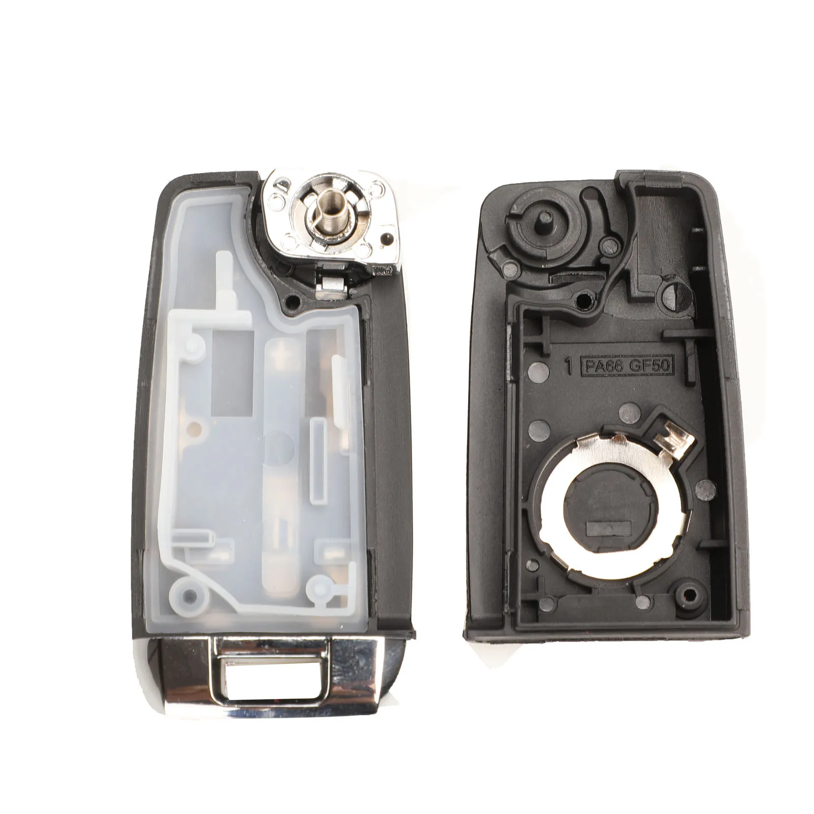 Jingyuqin модифицированный дистанционный флип-ключ для Volkswagen Vw Jetta Golf Passat Beetle Skoda Seat Polo B5 3 кнопки брелок
