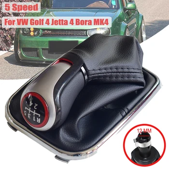 

Car Accessories For Volkswagen VW Bora MK4 Golf 4 Jetta4 1998-2004 MT 5 6 Speed Gear Shift Knob Lever HandBall With Gaiter Boot