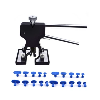 

New Car Body Paintless Dent Puller Lifter Repair Tool Tabs Car Dent Remover With 20pcs Attached Pads Protective For Car Paint