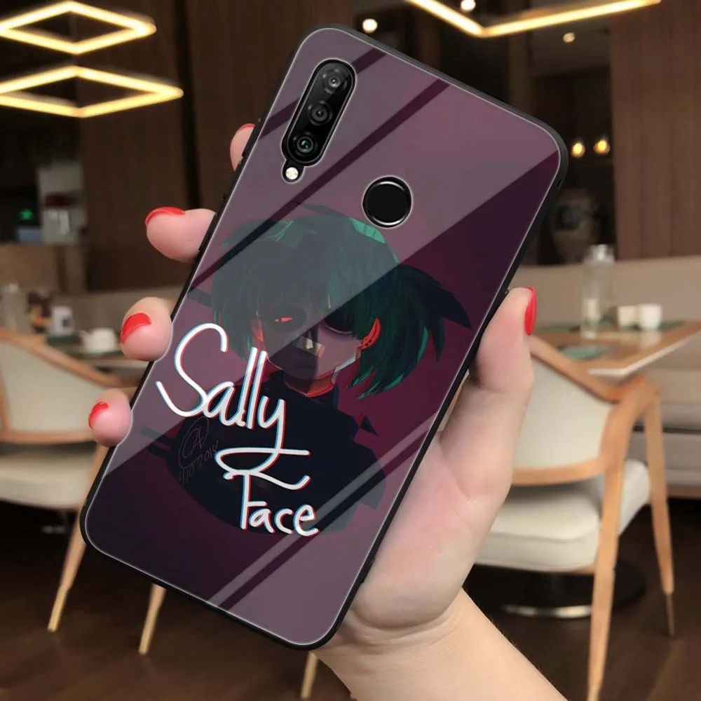 Lavaza Салли лицо игры закаленное стекло мягкий чехол для Huawei Honor 8x9 P Smart mate 20 P10 P20 P30 Lite Pro Чехол - Цвет: TG21