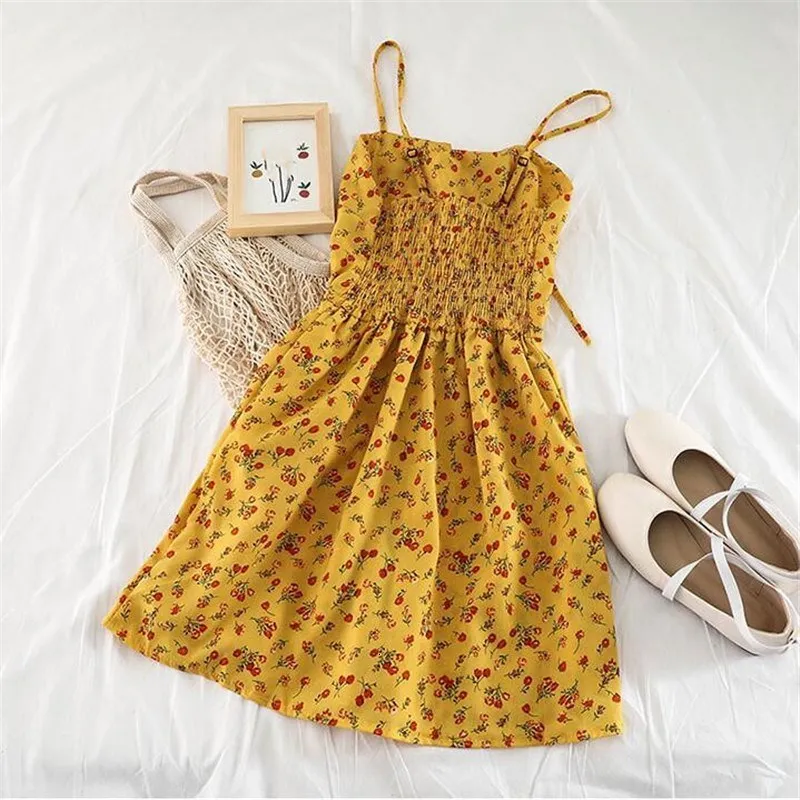 Женские цветочные печати пляжные Комбинезоны на шнуровке Boho Широкие ноги короткие комбинезоны летний шифон без рукавов Комбинезоны