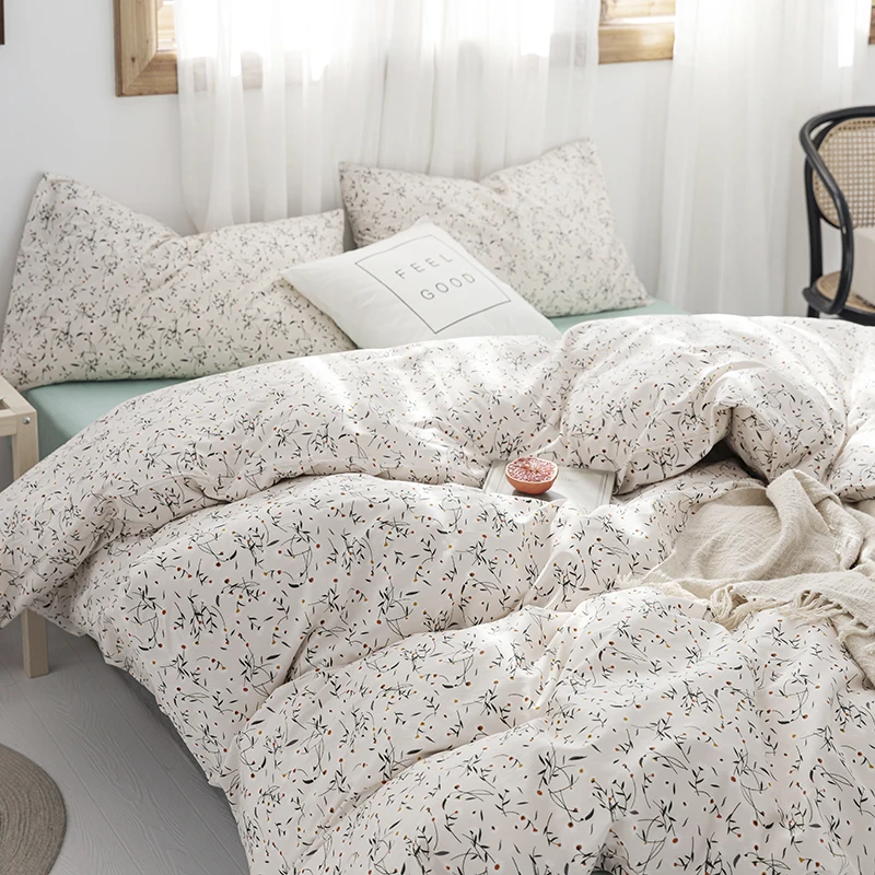 Комплект постельного белья из кислородного хлопка пододеяльник 220x240 наволочка