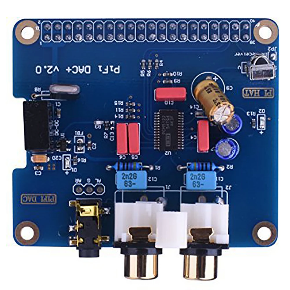 Аксессуары для музыкальной звуковой карты, интерфейсная карта I2S, HiFi DAC, портативный цифровой легкий модуль, простая установка для Raspberry Pi B