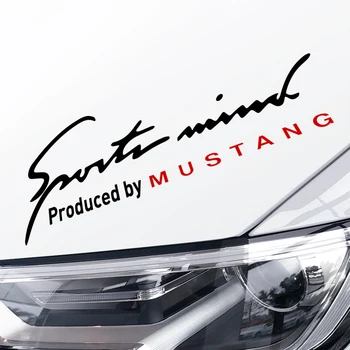 

Car Reflective Lamp Eyebrow Decals Vinyl Sport Trim Headlight Racing Decor Stickers For Ford Mustang Car Styling Accessories