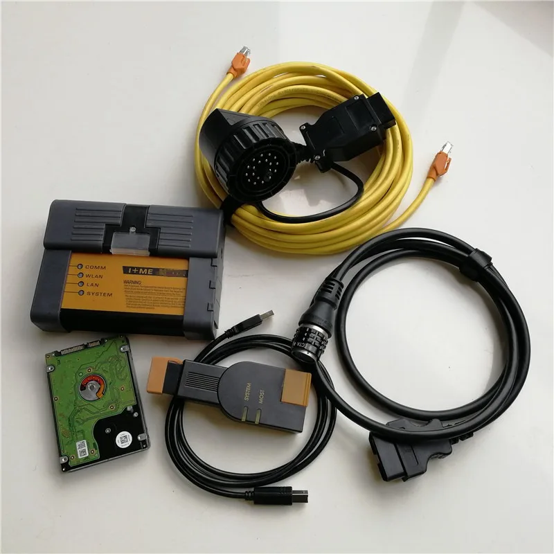 2в1 SD Диагностика C5 автодиагностика и инструмент программирования для Bmw ICOM A2 + B C MB