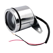 Компактный дизайн круг вольтметр для автомобиля 12V мотоциклов ATV грязи питбайк